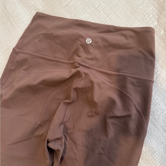 lululemon athletica Pants - Lululemon Brown High-Waisted Bell Bottom Leggings